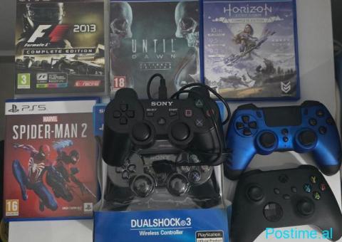 Shiten lojera dhe leva/controller te ndryshme