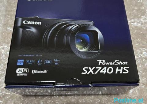 Canon PowerShot SX740 HS Compact Digital Camera - 1/4