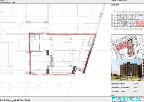 SHITET NGA PRONARI! 1+1 te RRUGA RAMAZAN BOGDANI (69.66m²) - 2/10