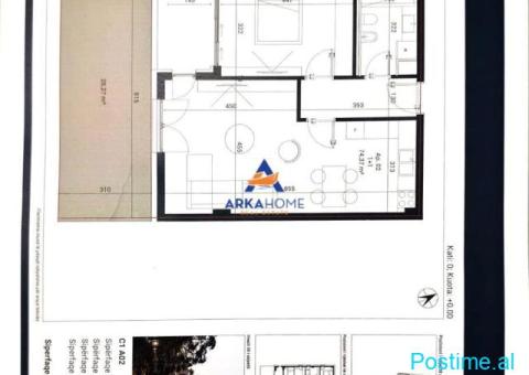 SHITET APARTAMENT 1+1 'SUN PALASË RESIDENCE' 280.728 EURO - 4/4