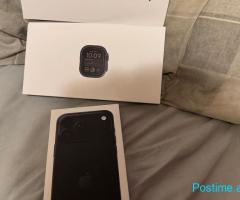 iPhone 18 Pro Max black 256GB + Apple Watch Ultra 4