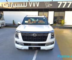 Nissan patrol black platinum