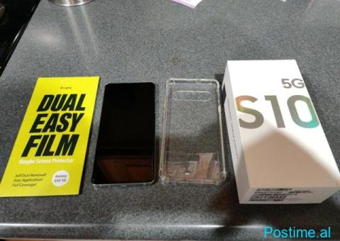 Samsung Galaxy S10 5G 256gb argjendi kurorë - 1/3