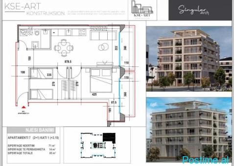 Shitet apartament