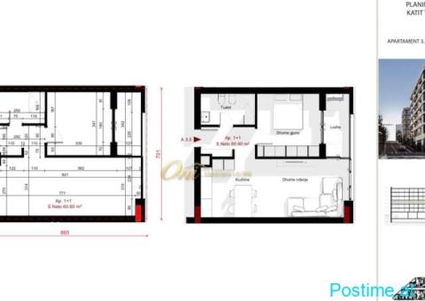 PASKUQAN SHITET APARTAMENT 1+1 - 6/6