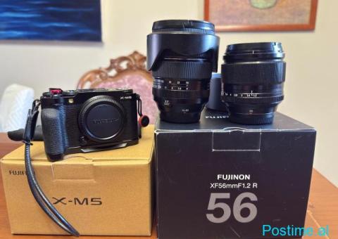 Fujifilm x-m5 + Fujinon 16-80mm f4 + 56mm f1.2 - 1/10