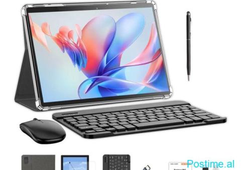 Tablet Crelander me Maus Tastierë Laps - Ram 12gb - 128Gb