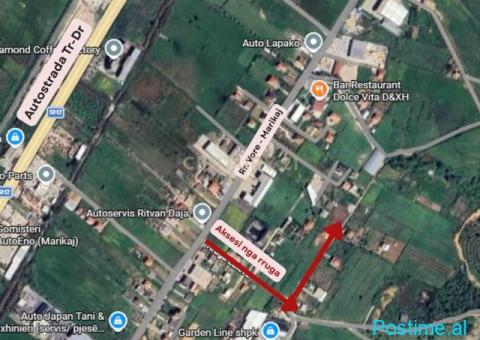 +355696707847 TOKË PËR SHITJE – ZONA INDUSTRIALE VORË