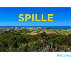 0682429333 TOKË PËR SHITJE ME PAMJE TË HAPUR NGA DETI SPILLE