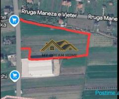 Tokë për Shitje në Manëz Buze Rruge !