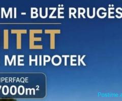 Dhermi-Buze Rruge, Shitet Toke me Hipotek, Rruga e Re