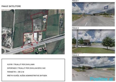 Shitet toke 2500 m2 ne Autostrade - 1/5