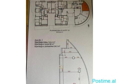 SHESIM 5-POSTE PARKIMI ME SIPERFAQE 166 m2 (REZIDENCA MIRABE - 2/2