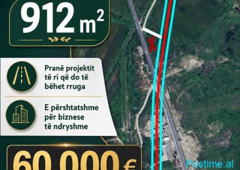 Shitet toke ne rruge kryesore te projekti i ri