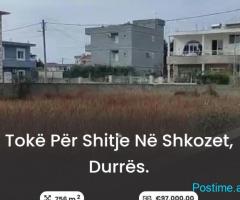 Tokë për Shitje në Shkozet, Durrës.
