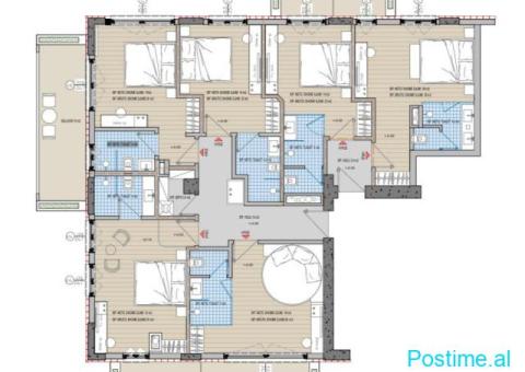ZYRE ME QERA 250 M2 KOMPLEKSI DELIJORGJI 2.500 EURO - 3/3