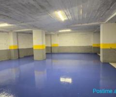 SHITEN POSTE PARKIMI 120 m² | PËRBALLË DELIJORGJIT