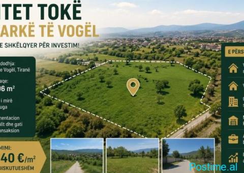 Shitet Tokë 8,900m2 – Farkë e Vogël, Tiranë - 1/3