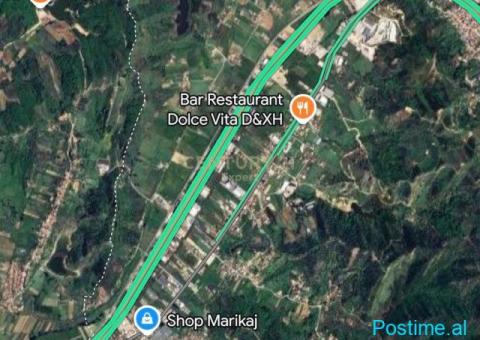 +355694891160 Toke dhe kapanone per shitje buze autostrades