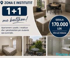 NDARJE QERAJE – ZONA E INSTITUTIT
