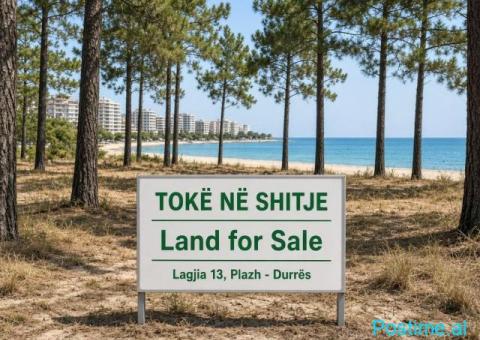 Shitet tokë truall 400m², Zona Ish-Bllokut, Plazh Durrës
