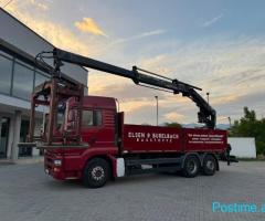 Man 26.440 me kran HIAB 166 XS 2007
