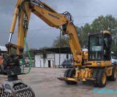 Eskavator me GOMA KOMATSU PW98MR6