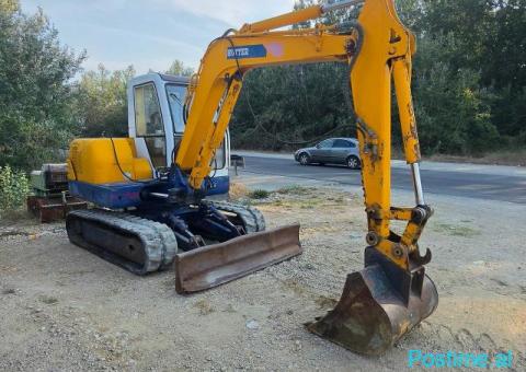 Minieskavator Hutter Ihi 5ton - 3/5