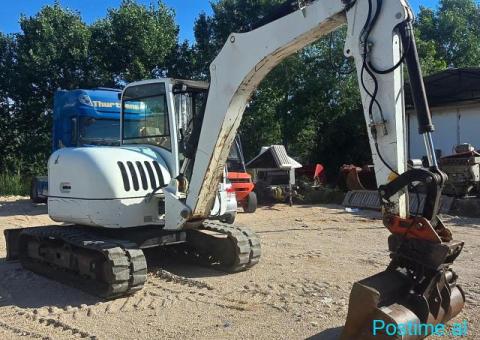 Minieskavator Terex TC 75 8 ton - 3/4