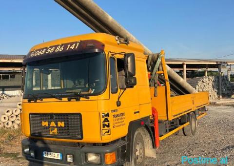 Transport me kamjon me vinç dhe kamjonçine me vinç - 1/7