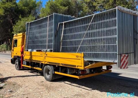 Transport me kamjon me vinç dhe kamjonçine me vinç - 3/7