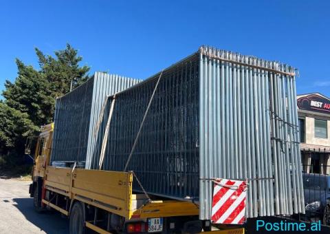 Transport me kamjon me vinç dhe kamjonçine me vinç - 4/7