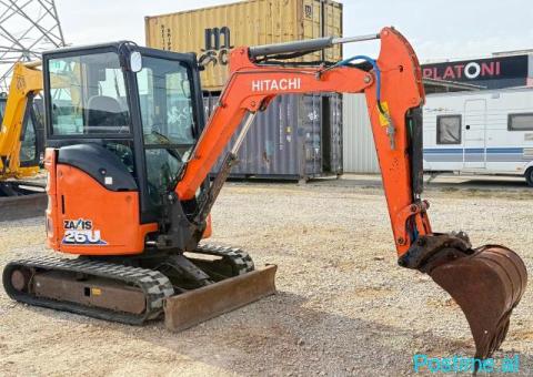 Minieskavator HITACHI 3ton shitet OKAZION - 1/9