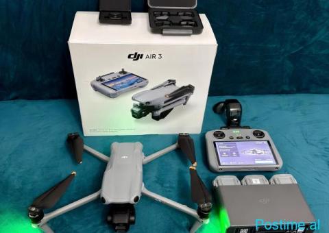 DJI Air 3 Fly More Combo + RC2 + 3 Bateri - 1/8