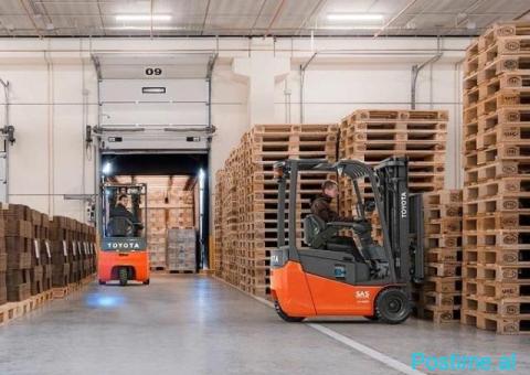 Forklift (Pirun Ngrites) elektrik Toyota 1.5 ton 8FBES15T - 7/8