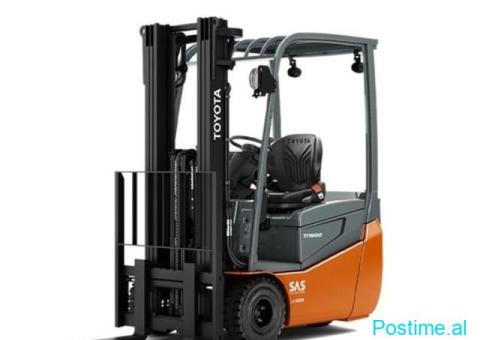 Forklift (Pirun Ngrites) elektrik Toyota 1 ton 8FBES10T - 1/7