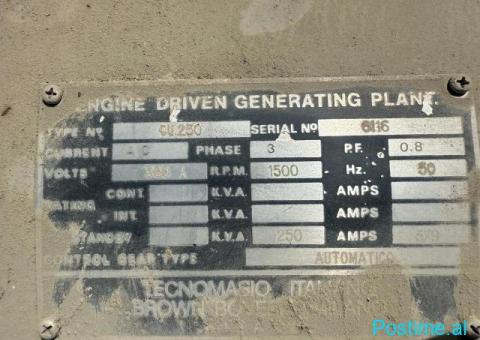 GJENERATOR KORENTI NAFTE 200Kw 250KVA - 6/6