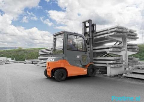 Forklift (Pirun Ngrites) Elektrik Toyota 4.0 ton 8FBMT40 - 3/4