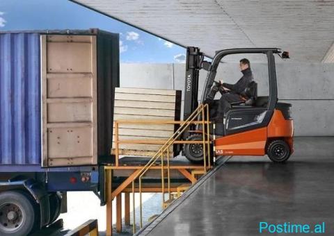 Forklift (Pirun Ngrites) Elektrik Toyota 3.0 ton 9FBMK30T - 8/9