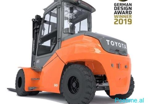 Forklift (Pirun Ngrites) Elektrik Toyota 8.0 ton 9FBM80T - 1/8