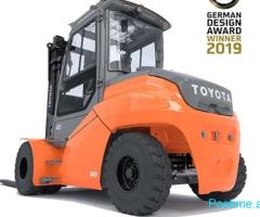 Forklift (Pirun Ngrites) Elektrik Toyota 8.0 ton 9FBM80T