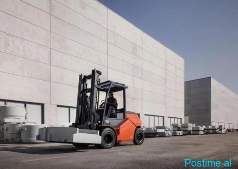 Forklift (Pirun Ngrites) Elektrik Toyota 8.0 ton 9FBM80T - 8/8