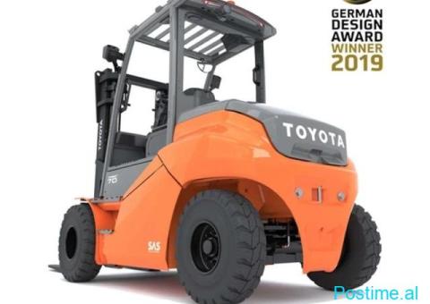 Forklift (Pirun Ngrites) Elektrik Toyota 7.0 ton 9FBM70T - 1/6