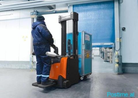 Transpaleta elektrike Toyota me platforme Stacker SPE160 - 4/6