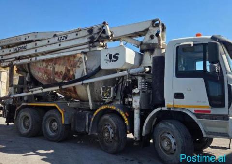 ASTRA HD8 84.45 with betonpump Sermac 28m - 5/10
