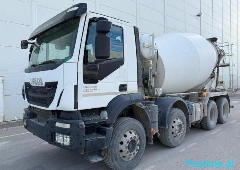 IVECO TRAKKER 400 with Liebherr concrete mixer - 1/10