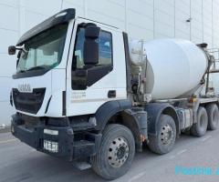 IVECO TRAKKER 400 with Liebherr concrete mixer