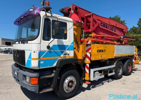 MAN 33 362 DF with concrete pump Cifa PA1006 35m - 1/10