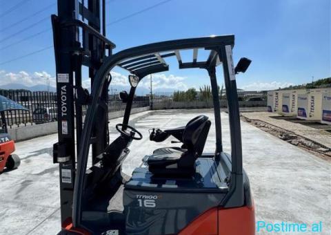Forklift (Pirun Ngrites) Elektrik Toyota 1.6 ton 8FBE16T - 4/7