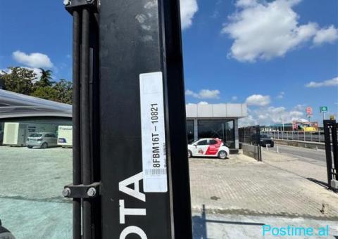 Forklift (Pirun Ngrites) Elektrik Toyota 1.6 ton 8FBM16T - 4/8